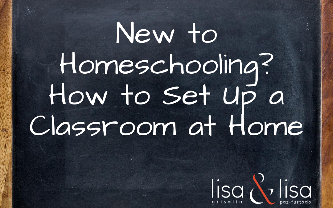 Chalkboard: new to homeschooling classroom setup